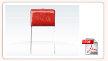 MEF – Metallized polyester film capacitor